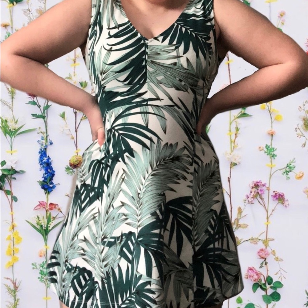 Palm tree dress